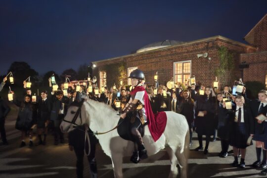 Chigwell School Celebrates Its First Saint Martin’s Lantern Parade