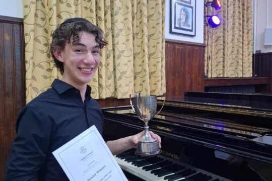 Noah is Chigwell's Young Musician of the Year 2026