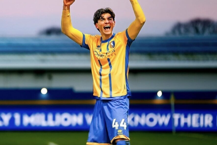 A dream debut for Old Chigwellian, Oliver Irow, at Mansfield Town
