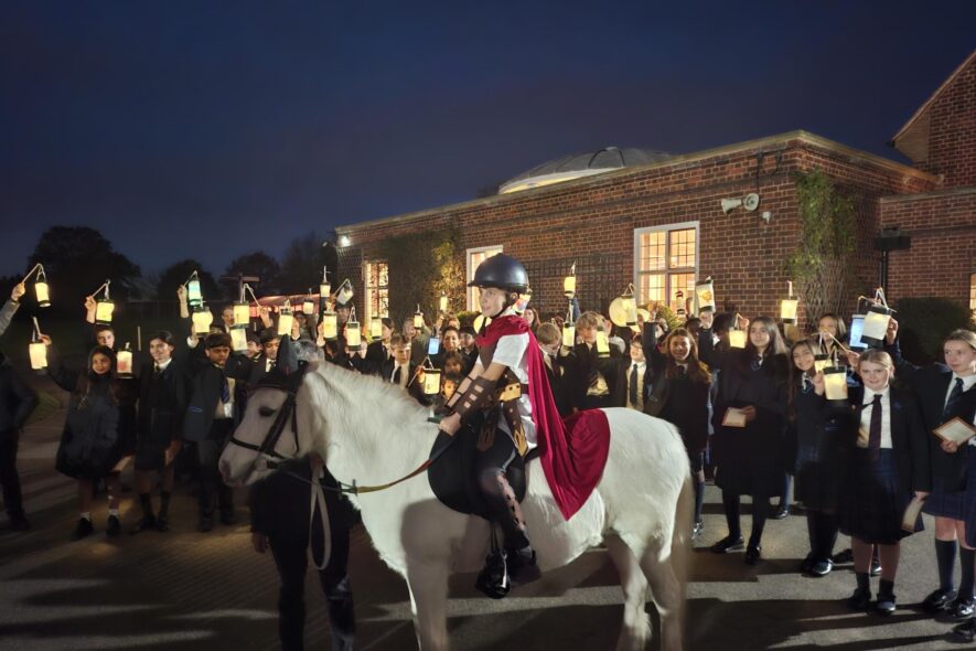 Chigwell School Celebrates Its First Saint Martin’s Lantern Parade