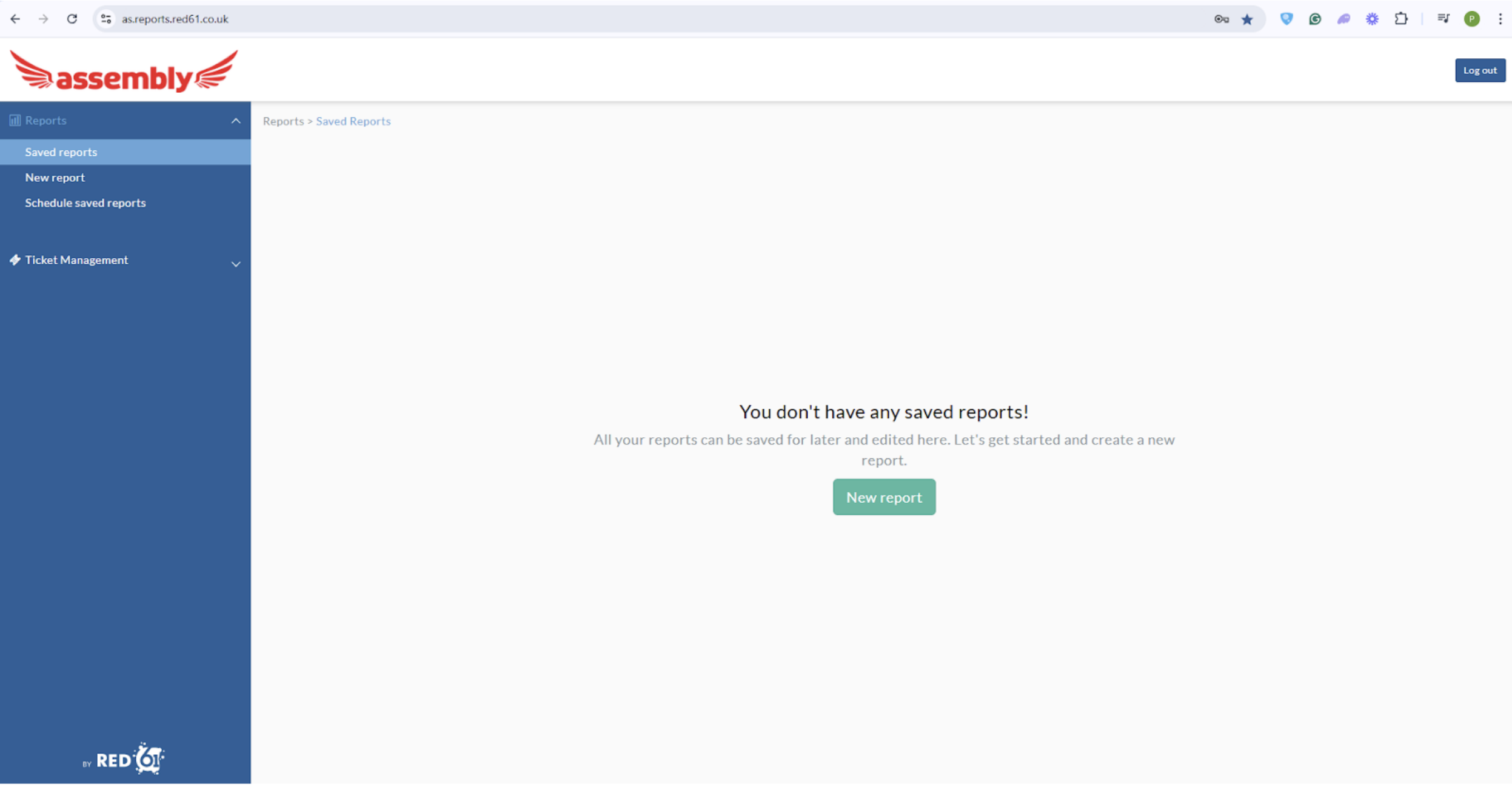Log In to the Reporting Portal
