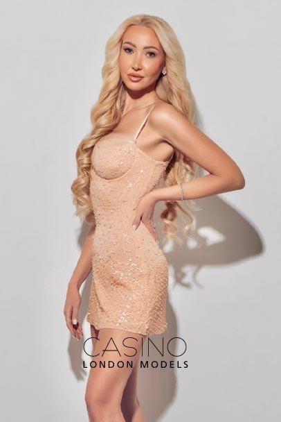 Alaska, escort in London from Casino London Models.