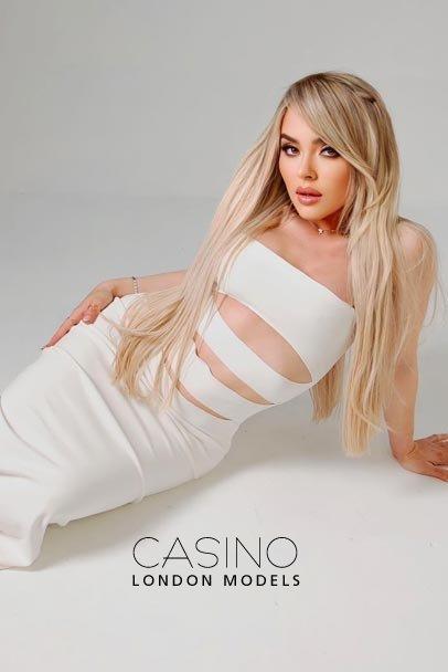 Millie, escort in London from Casino London Models.