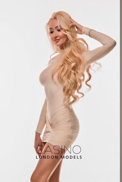 Alaska, escort in London from Casino London Models.