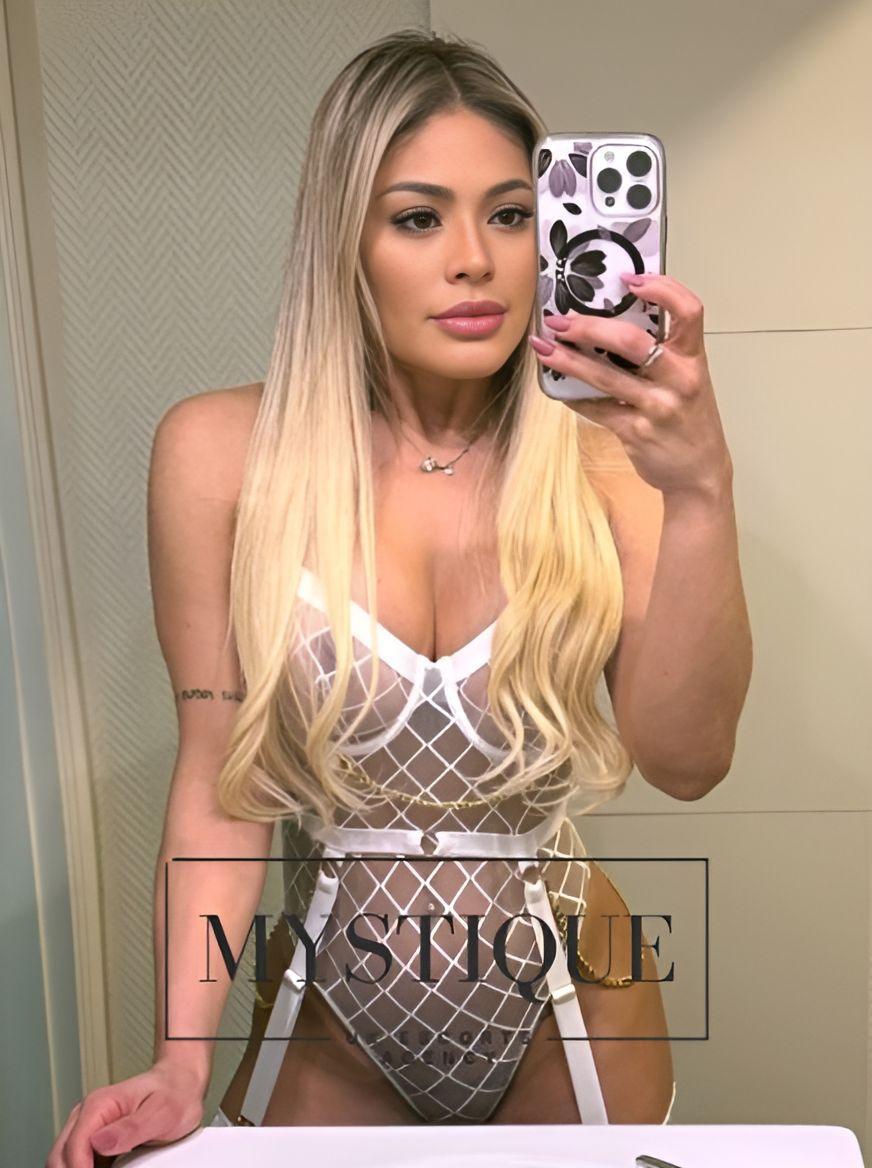 Angelina, escort in London from MYSTIQUE ESCORTS AGENCY.