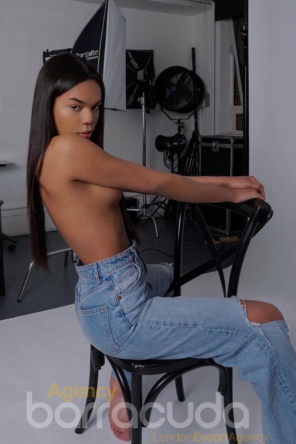 Yasmin, escort in London from Agency Barracuda.