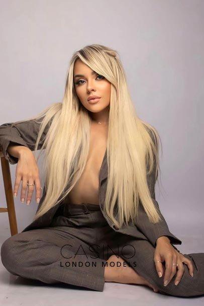 Millie, escort in London from Casino London Models.