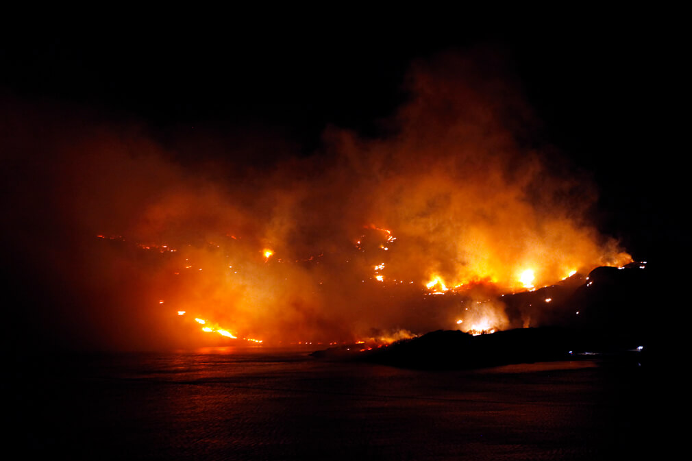 Værforholdene er de samme nå som under storbrannen som startet på Uran i januar for to år siden.