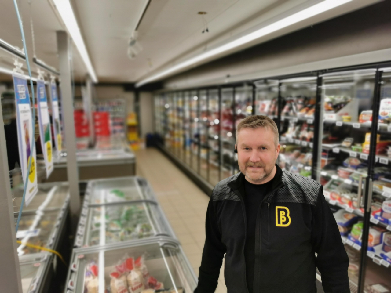 Kjøle- og fryseutstyret er største delen av investeringen som er blitt gjort.