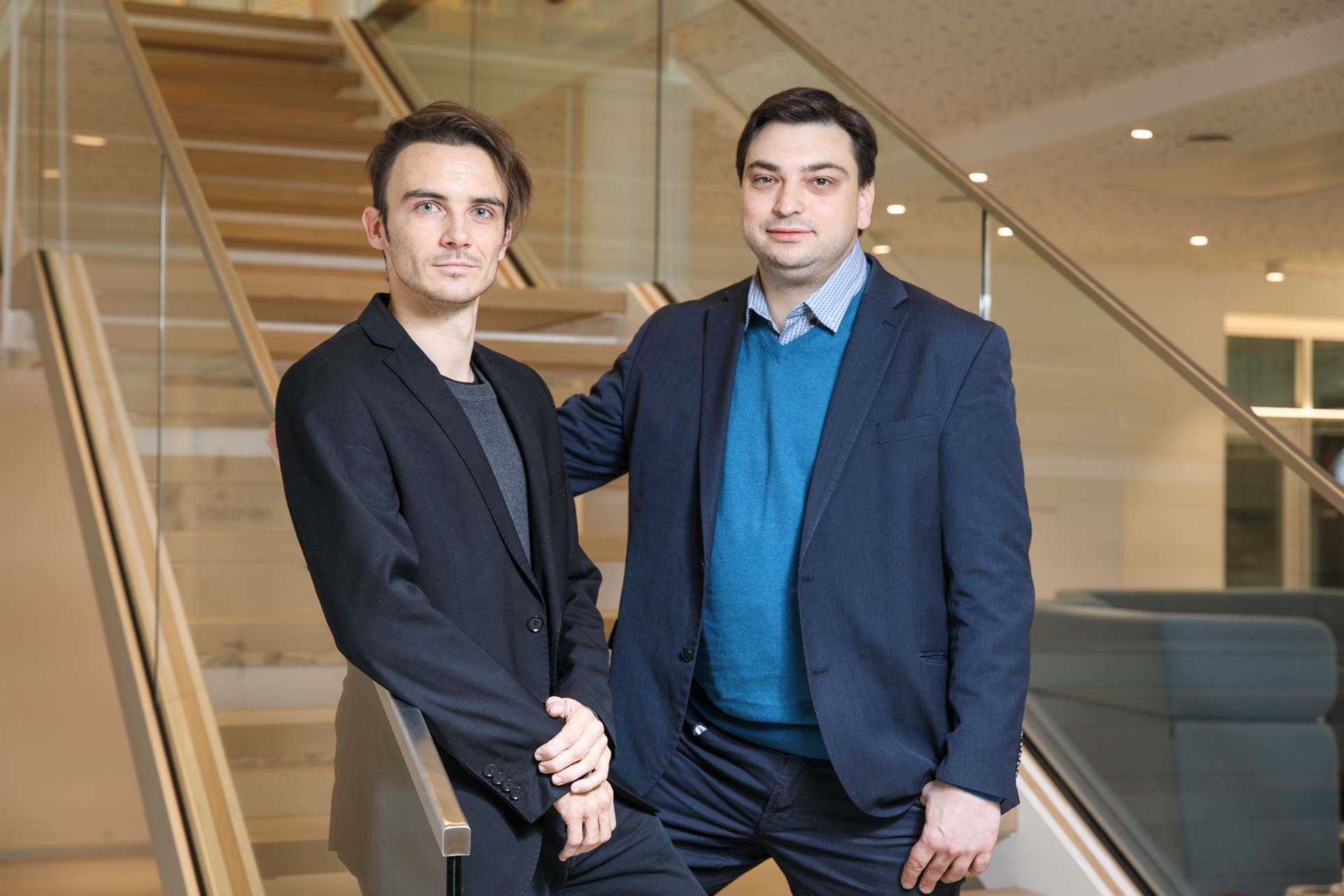 Gründerduo Weber und Ratheiser