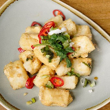 Meal card cover for: Crispy Salt and Pepper Tofu