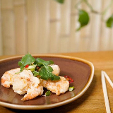 Meal card cover for: Crispy Salt and Pepper King.Prawns
