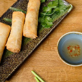 Meal card cover for: Vietnamese Spring Rolls