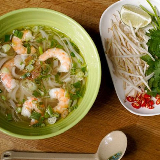 Meal card cover for: Pho Tom (King Prawn)