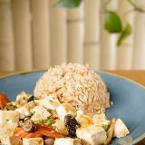 Meal card cover for: Ma Po Tofu Served with Egg Fried Rice