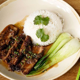 Meal card cover for: Braised Pork Belly with Rice