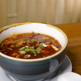 Meal card cover for: Hot and Sour Soup - Pork and Prawn (S)