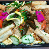 Meal card cover for: Vegan Yummy Platter (Serves 4 - 5)