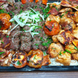 Meal card cover for: Grill Meat-Lovers Platter (Serves 9 - 10)