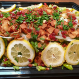 Meal card cover for: Fattoush Platter [V][VG][G] (Serves 6)