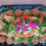 Meal card cover for: Falafel[V][VG][S] (Serves 15-20)