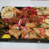 Meal card cover for: Vegetarian Mezza Platter (Serves 8)