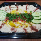 Meal card cover for: Moutabal Baba Ghanouj [S][V][VG] (Serves 15-20)