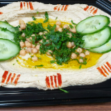 Meal card cover for: Houmous [S][V][VG] (Serves 15-20)