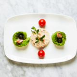 Meal card cover for: Cornetto Di Salmone