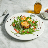 Meal card cover for: Timballo Di Verdure & Goat Cheese (v)