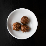 Meal card cover for: Nutella balls