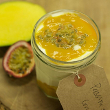 Meal card cover for: Mango & Passionfruit