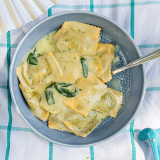 Meal card cover for: RAVIOLI BUTTER&SAGE