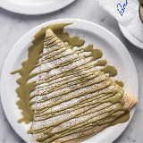 Meal card cover for: Chocolate or Pistachio Crepe