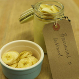 Meal card cover for: Banana & Custard
