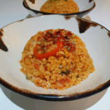 Meal card cover for: Bulgur Pilav (v)