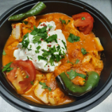 Meal card cover for: Chicken Iskender
