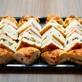 Meal card cover for: FOCACCIA PLATTER