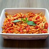 Meal card cover for: PENNE ARRABBIATA