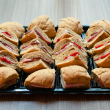 Meal card cover for: Bacon Bap