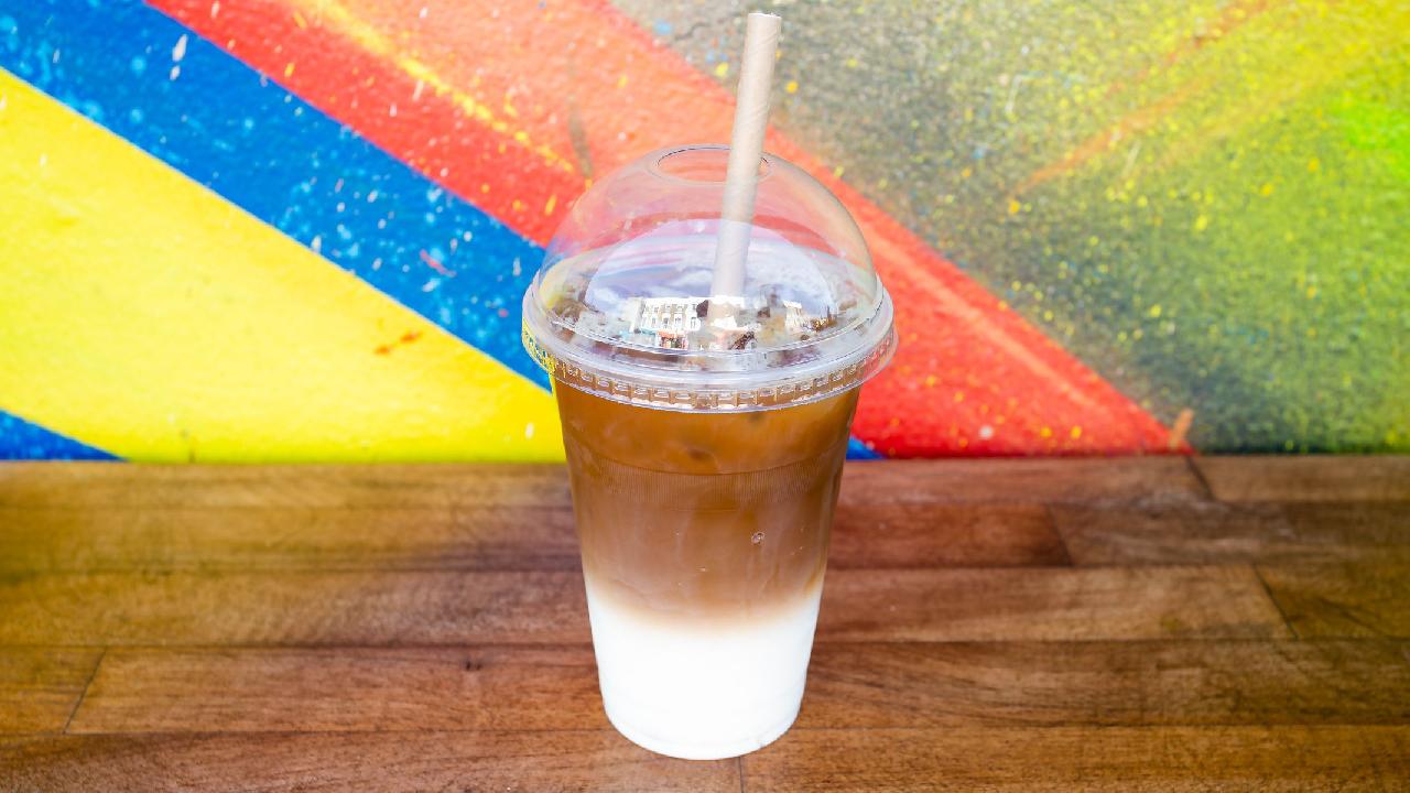 Meal card cover for: Iced Latte