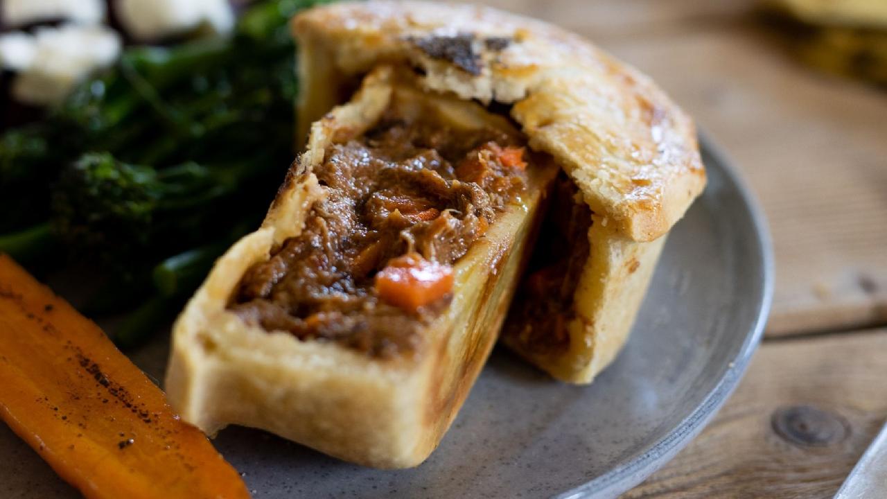 Meal card cover for: MOROCCAN LAMB PIE