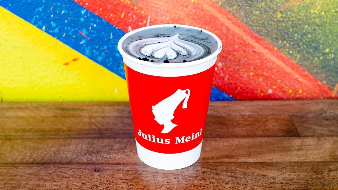Meal card cover for: Black Activated Charcoal Latte