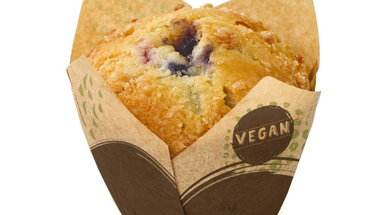 Meal card cover for: Vegan Berry Jam Muffin