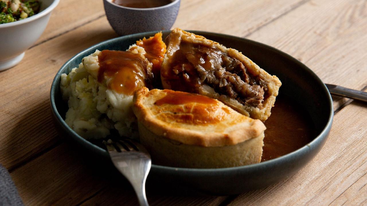 Beef and Ale Pie., Pie Shed - Shoreditch