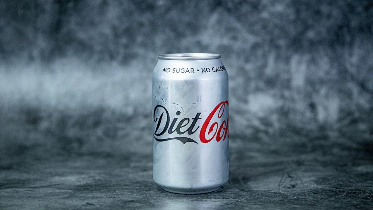 Meal card cover for: Diet Coke