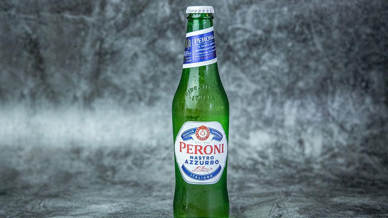 Meal card cover for: Peroni Bottle