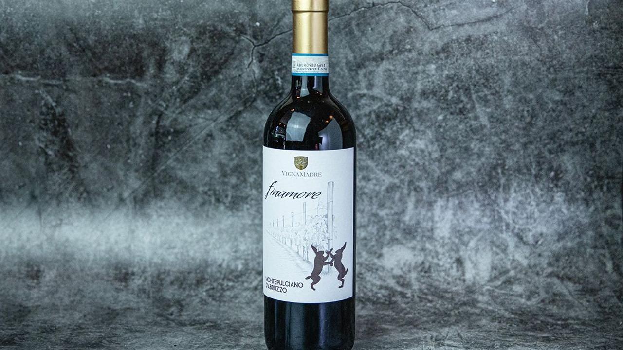 Meal card cover for: Montepulciano Bottle