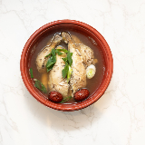 Meal card cover for: Samgyetang