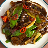 Meal card cover for: Black Pepper Beef with Rice 黑椒牛飯